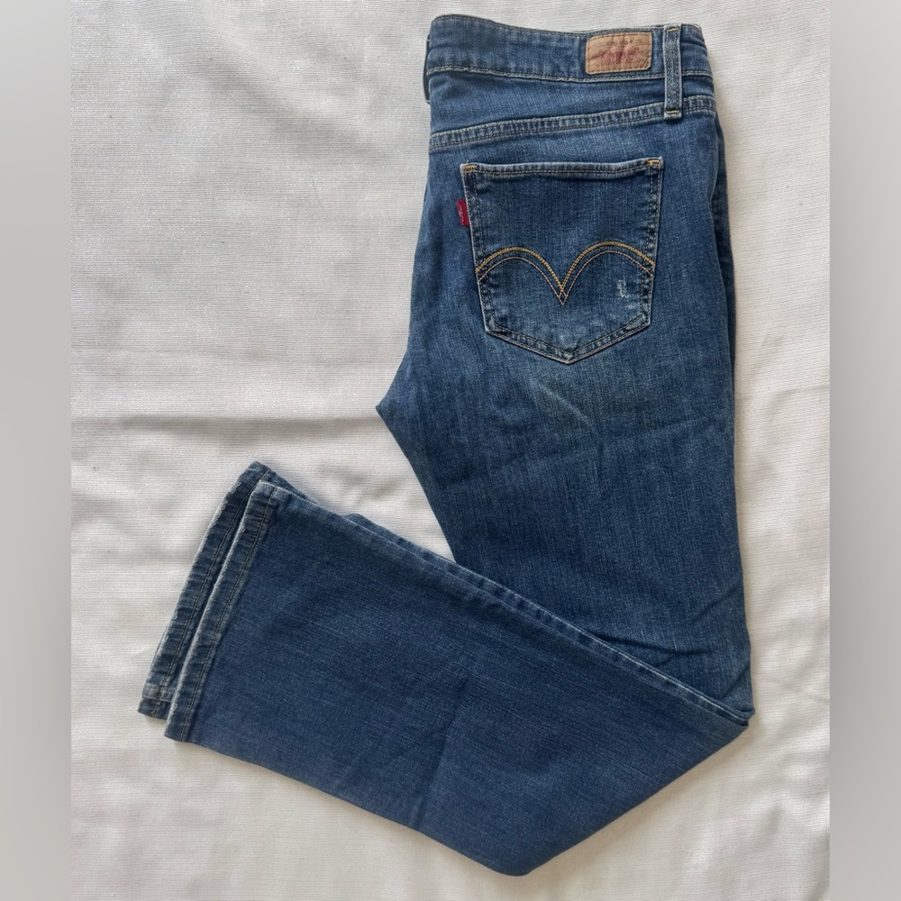 Y2k  Made in Turkmenistan Vintage Levi’s 518 Superlow Jeans sz 11/12